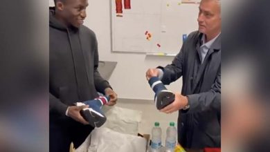 Watch: Jose Mourinho Gifts 800 Euro Shoes To Romas Ghana Sensation Felix Afena-Gyan