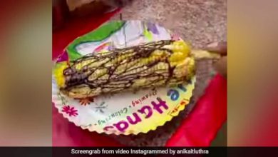 Wait, what?  Street vendors in Delhi are selling sweet corn Masala chocolate and the Internet is confused