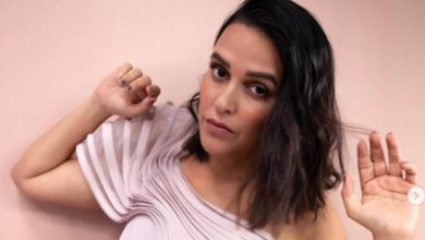 ‘#freedomtofeed’: Neha Dhupia shares picture of breastfeeding her baby boy