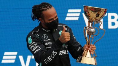 Lewis Hamilton claims 100th F1 win with victory in Russia