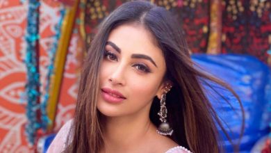 Mouni Roy catches the sequins trend like a pro;  This is the proof