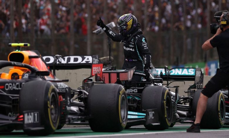 Brilliant Lewis Hamilton, challenges Mercedes in remarkably dramatic day in F1