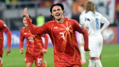 North Macedonia vs Iceland - Football Report - 11/14/2021