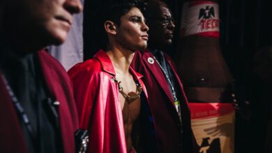 Ryan Garcia looks good while holding back his injured hand Boxing News 24