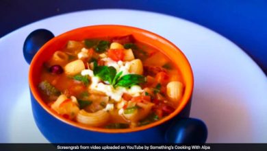 Try this nutritious Macaroni pasta soup recipe for the perfect winter meal