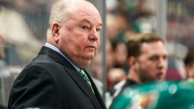 Low Vancouver Canucks hire Bruce Boudreau to replace Travis Green as coach, sources say
