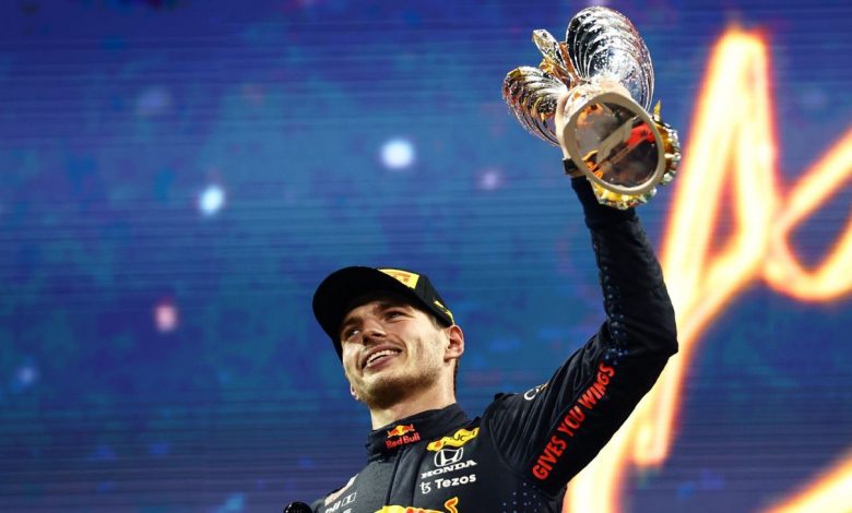 Max Verstappen won the F1 world championship from rival Lewis Hamilton on the final lap of the season