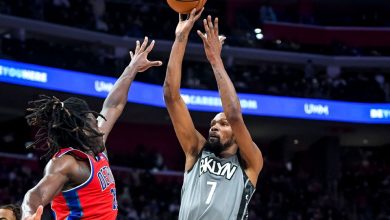 Brooklyn Nets' Kevin Durant beats NBA 51's Team of the Season with a win over the Pistons
