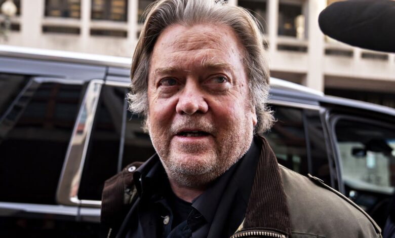 Steve Bannon Sought Bizarre Loan as His January 6 Woes Spiraled
