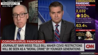 CNN Medical Analyst Dr. Jonathan Reiner Slams Bari Weiss for Saying She Is ‘Done With COVID’