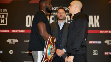 - Boxing News 24, Lawrence Okolie boxing photo and news image
