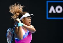 Naomi Osaka is superstitious about walking during the Australian Open win, just not walking on the field sign