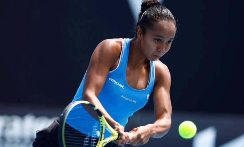 US Open finalist Leylah Fernandez upset in first round of Australian Open