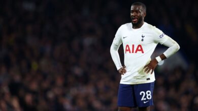 Tottenham's Tanguy Ndombele is set to rejoin Lyon on loan