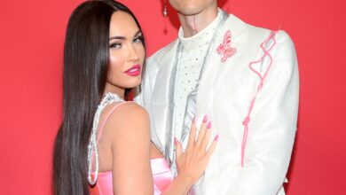 Machine Gun Kelly and Megan Fox Hit Up Fashion Show in Italy
