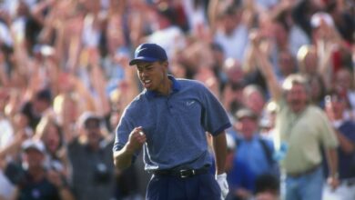 Tiger Woods' ace at the Phoenix Open 25 years later -- the bleachers shook and the beer cans flew