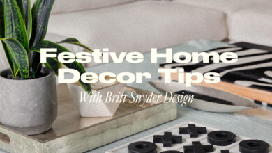 Festive Home Decor Tips With Britt Snyder Design