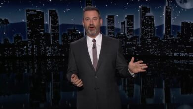 Jimmy Kimmel Attacks ‘Congress Demon’ Lauren Boebert Over Creepy Penis-Exposing Hubby
