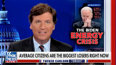 Tucker Carlson Thinks Joe Biden Is Ruining the World With His Response to Russia Invasion of Ukraine