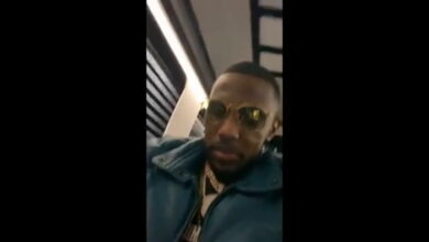 DoorDash delivery driver stole clothes and sneakers from Fabolous' car!!
