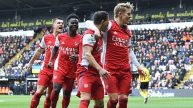 Arsenal boosted by Bukayo Saka-Martin Odegaard combination to boost top four hopes with win at Watford