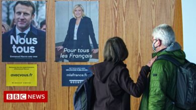 French vote as Macron aims to defeat far-right Le Pen