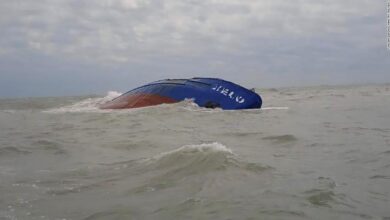 Tunisia ship sinks: Sea damage feared as oil tanker sinks