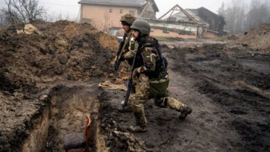 Russian troops massed on Moldova border, Ukrainian military says