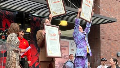 Red Hot Chili Peppers receive Star on Hollywood Walk Of Fame