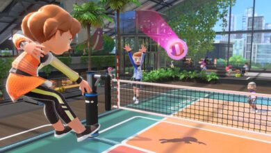 Nintendo Switch Sports overview welcome to 'Spocco Square'