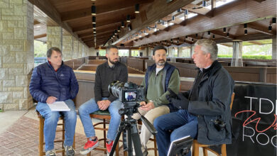 On-site TDN Writers Room at Keeneland