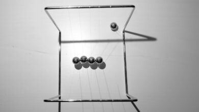 What Actually Happens If You Shoot a Ball at a Newton’s Cradle?
