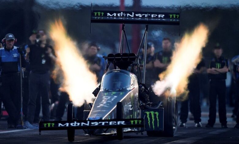 Brittany Force breaks track speed record in Baytown finale