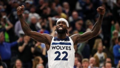 Emotional Patrick Beverley leads celebrations as Minnesota Timberwolves beat LA Clippers to advance to knockouts