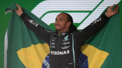 I'm waiting for my Brazilian passport, Lewis Hamilton joked during his honorary talk on citizenship