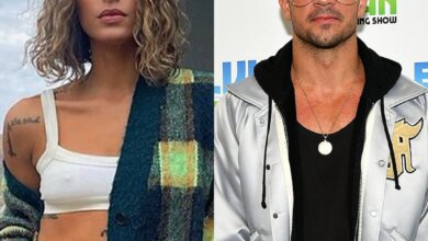 Carl Lentz's alleged lover appeared with his ex on the beach