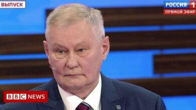 Retired colonel speaks on Russian TV