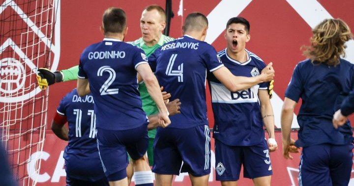 Whitecaps down Cavalry FC in penalty kicks in Canadian Championship quarterfinal