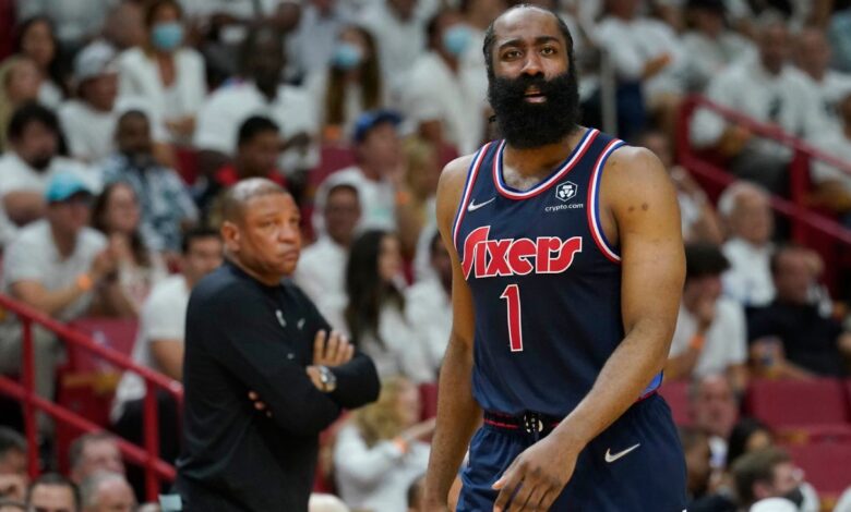 The Philadelphia 76ers need James Harden to carry them, but can he?