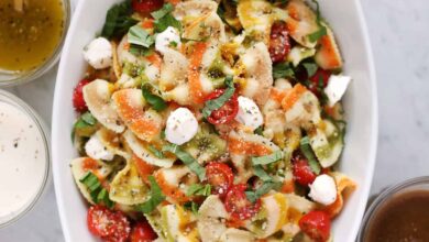 3 simple ways to mix pasta salad