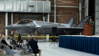 US Air Force reactivates aggressor squadron for F-35 training