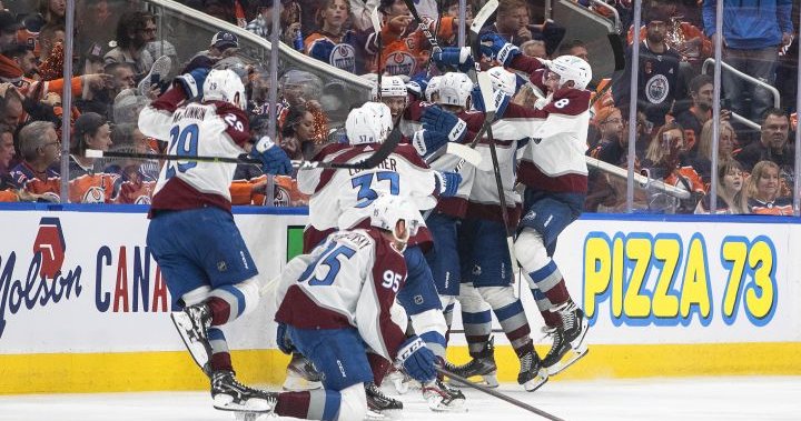 Edmonton Oilers swept by Colorado Avalanche in NHL West Final