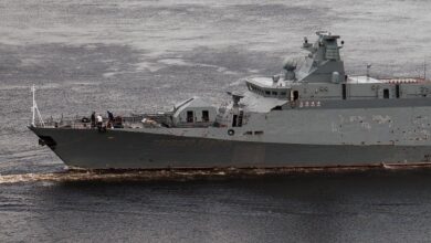 New photos show damaged Russian corvette after Ukrainian forces attack