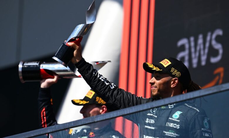 Lewis Hamilton says podium is 'overwhelming' after form battle at Canada GP