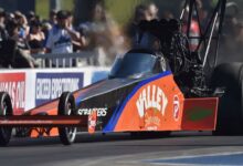 Mike Salinas wins NHRA Nationals Racing Equipment Summit to secure top spot in Top Fuel score
