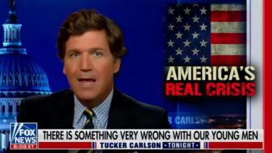 Tucker Carlson Finds a Way to Blame Women for Young Male Mass Shootings