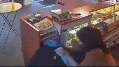 Viral Video: Woman Fights Off Thief With A Cleaning Cloth At Turkish Bakery
