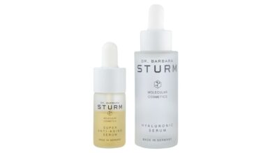Skin care set Dr.  This Barbara Sturm is on sale at Nordstrom