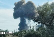 Ukraine War: The explosion in Crimea dealt a heavy blow to the Russian - British navies