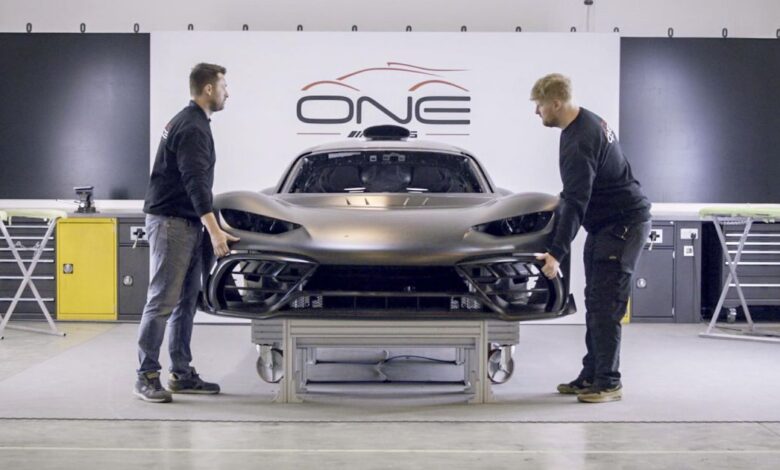 2022 Mercedes-AMG One hybrid supercar begins production